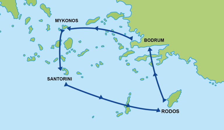 круиз бодрум миконос
